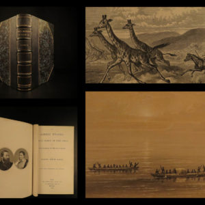 1866 1ed Albert Nyanza Nile Tributaries AFRICA Egypt Abyssinia Samuel Baker Maps