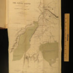 1866 1ed Albert Nyanza Nile Tributaries AFRICA Egypt Abyssinia Samuel Baker Maps