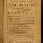 1662 Stillingfleet Irenicum Anglican Church Government vs Presbyterian ENGLISH
