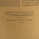 1545 Saint Venerable BEDE Bible & Commentary English Monk Church Cosmology