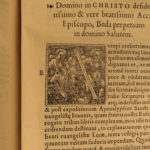 1545 Saint Venerable BEDE Bible & Commentary English Monk Church Cosmology