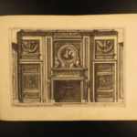 1677 Architecture Jean le Pautre Italian Chimneys French Fireplaces Columns Art