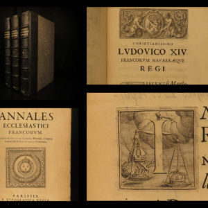 1665 Frankish Papacy 1ed Cointe Annals of Catholic Church in France Chronology