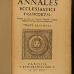 1665 Frankish Papacy 1ed Cointe Annals of Catholic Church in France Chronology