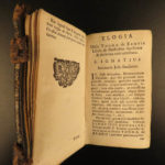 1682 Imitation of Christ Thomas a Kempis Latin Egmond Monastic Prayers MINIATURE