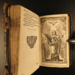 1682 Imitation of Christ Thomas a Kempis Latin Egmond Monastic Prayers MINIATURE