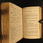 1682 Imitation of Christ Thomas a Kempis Latin Egmond Monastic Prayers MINIATURE