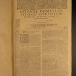 1587 Justinian LAW Corpus Juris Civilis Codex Digest Godefroy Modius Commentary