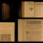 1617 Theodoret of Cyrus BYZANTINE 1ed De Providencia Greek Orthodox Early Church