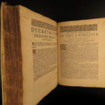 1661 Canon LAW Corpus Juris Inquisition Catholic Papal Decrees Lancellotti