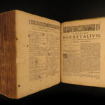 1661 Canon LAW Corpus Juris Inquisition Catholic Papal Decrees Lancellotti