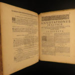 1661 Canon LAW Corpus Juris Inquisition Catholic Papal Decrees Lancellotti