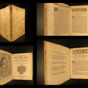 1655 Treatise on HATS 1ed Jesuit Raynaud Bishop Headwear Jewish Rabbis Crowns