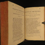 1728 GREEK Poetry 1ed Hesiod Theocritus Phocylides Pythagoras Greek & Latin