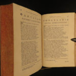 1728 GREEK Poetry 1ed Hesiod Theocritus Phocylides Pythagoras Greek & Latin