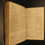 1726 BIBLE Theodore Beza Huguenot Latin New Testament Protestant Reformation