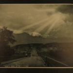 1900 COLORADO Photography Shadow of Pikes Peak Springs Mountains Illustrated