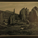 1900 COLORADO Photography Shadow of Pikes Peak Springs Mountains Illustrated