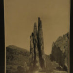 1900 COLORADO Photography Shadow of Pikes Peak Springs Mountains Illustrated