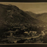 1900 COLORADO Photography Shadow of Pikes Peak Springs Mountains Illustrated