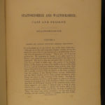 1884 1ed Staffordshire & Warwickshire Langford England History Shakespeare MAPS