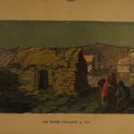 1854 World Panorama America INDIANS Hunting GOLD Australia Arabia China Africa