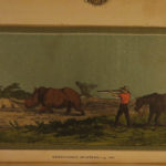 1854 World Panorama America INDIANS Hunting GOLD Australia Arabia China Africa