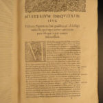1611 ANTICHRIST 1st ed Huguenot Mornay Mystery of Iniquity Pope Paul Hobbes RARE