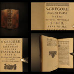 1685 Pope Gregory I Pastoral Care Catholic Church Clergy Duties Vatican Fricx