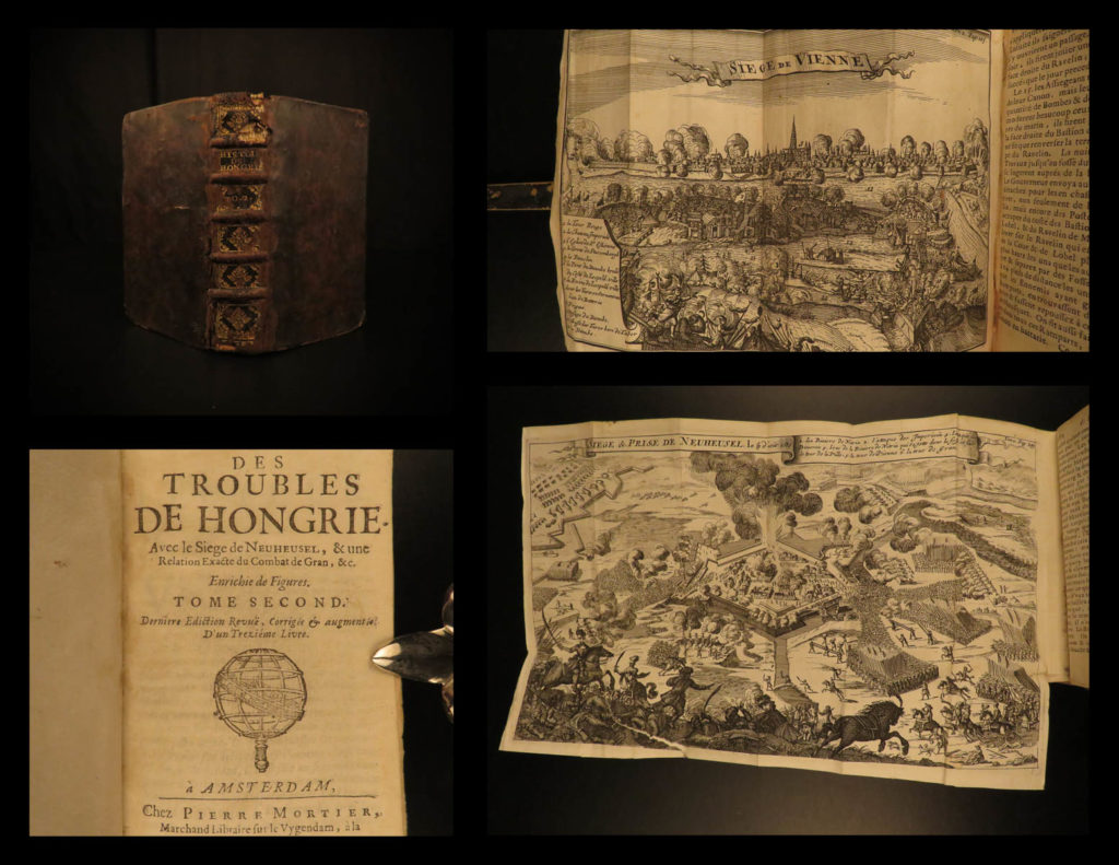 1686 hungary history vanel hungarian turks ottoman islam v christianity wars | claude vanel’s ‘<em>le royaume de la hongrie</em>’, or ‘<em>kingdom of hungary</em>’ is a relatively unknown historical work regarding the history of hungary, the influences of christianity and islam, european wars, as well as geographic and topographical surveys. Much of this work is printed in latin and french in parallel columns.