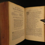 1664 Works of Plautus Ancient Roman Poetry Gronovius Latin Bacchides Comedies