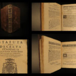 1680 1ed Diocese of Besancon France Statutes Decrees Catholic Church Grammont