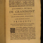 1680 1ed Diocese of Besancon France Statutes Decrees Catholic Church Grammont