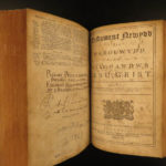 1752 WELSH Bible & Book of Common Prayer BASKETT Anglican Prys + PROVENANCE