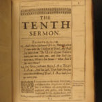 1634 ENGLISH Bible Sermons Life Eternall Anglican John Preston Puritan Doctrine