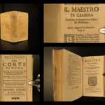 1664 Gregorio Leti Court of ROME Catholic Church Papacy BANNED Sestini de Camera