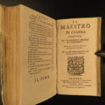 1664 Gregorio Leti Court of ROME Catholic Church Papacy BANNED Sestini de Camera