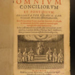 1624 Summa Conciliorum Spanish Inquisition Carranza Dominican Catholic Papacy