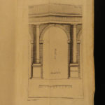 1775 Architecture VIGNOLA Five Orders Italian ART Michelangelo RARE Italian ed