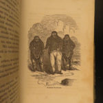 1857 1ed Arctic Whaleman Whale Fishing Hunting Eskimo Costumes Northern Lights