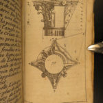 1680 Five Orders Architecture VIGNOLA Italian ART Michelangelo RARE French ed
