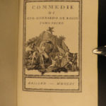 1790 1ed Comedies of Gherardo Rossi Italian Theater Plays Bassano 4v BINDING