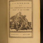 1790 Italian Theater 1ed Comedies of Gherardo Rossi Plays Bassano 4v BINDING