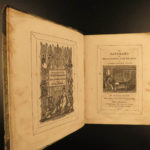 1836 Panorama of Professions & Trades Hazen Economics Manufacturing Illustrated