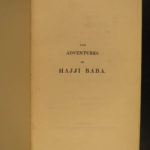 1828 1st EXQUISITE Adventures of Hajji Baba Isfahan IRAN Middle East Persia 2v