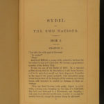 1881 Novels Earl Beaconsfield Disraeli Sybil Vivian Grey Venetia Coningsby 11v