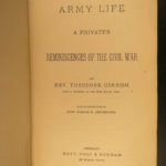 1882 1ed Gerrish Army Life Civil War Memoir Gettysburg 20th Maine Union Antietam