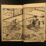 1836 Japanese Samurai 47 Ronin Keanu Reeves COLOR Illustrated 3v Woodblock Print