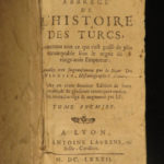 1653 TURKS Ottoman Empire Sultans Turkish Viziers Mehmed III Verdier CRUSADES