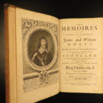 1677 Scotland 1ed Memoirs Duke of Hamilton Scottish Thirty Years War Reformation